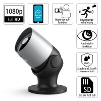 hama outdoor Smart Home IP-Überwachungskamera silber