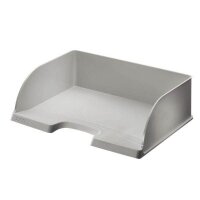 LEITZ Briefablage Jumbo quer Plus grau DIN A4, 1 St.