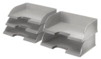 LEITZ Briefablage Jumbo quer Plus grau DIN A4, 1 St.
