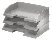 LEITZ Briefablage Jumbo quer Plus grau DIN A4, 1 St.