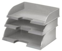 LEITZ Briefablage Jumbo quer Plus grau DIN A4, 1 St.