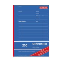 herlitz Lieferschein mit Empfangsschein Formularbuch 205,...