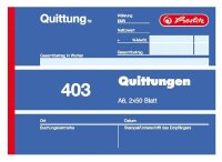 herlitz Quittung mit MwSt. separat ausgewiesen...