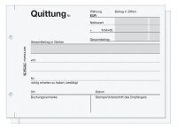 herlitz Quittung mit MwSt. separat ausgewiesen Formularbuch 403, 1 St.