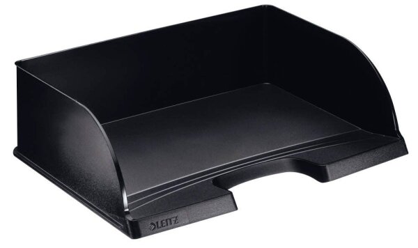 LEITZ Briefablage Jumbo quer Plus schwarz DIN A4, 1 St.