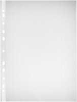 herlitz Prospekthüllen DIN A4 glasklar glatt 0,05 mm, 100 St.