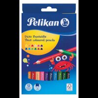 Pelikan Buntstifte farbsortiert, 12 St.