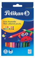 Pelikan Buntstifte farbsortiert, 12 St.
