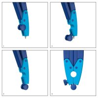 Pelikan Zirkel griffix® blau, 1 St.