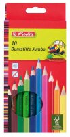 herlitz Buntstifte farbsortiert, 10 St.
