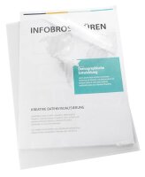 herlitz Sichthüllen Economy DIN A4 transparent genarbt 0,09 mm, 100 St.