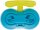Pelikan Dosenspitzer doppelt Flower blau