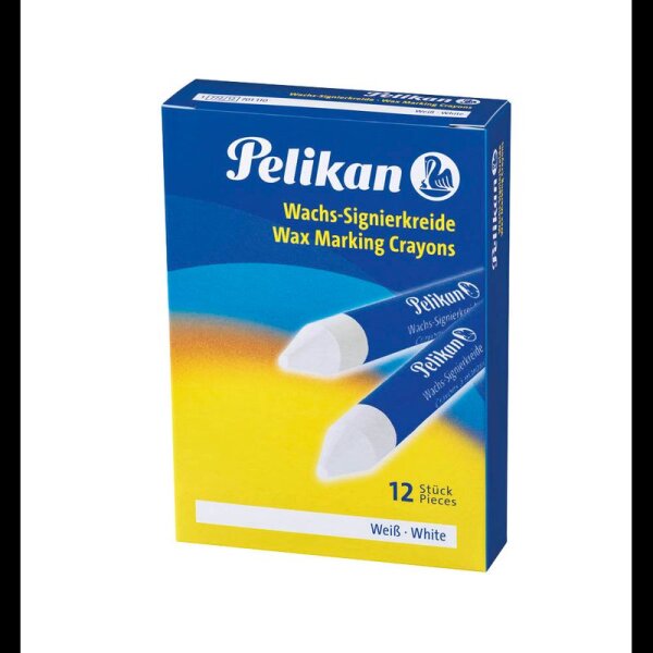 Pelikan 772/12 Signierkreiden weiß, 12 St.