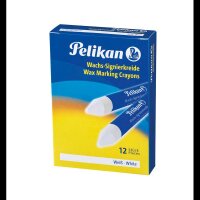 Pelikan 772/12 Signierkreiden weiß, 12 St.