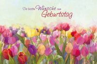 LUMA Geburtstagskarte Besten Wünsche LU1000 DIN B6,...