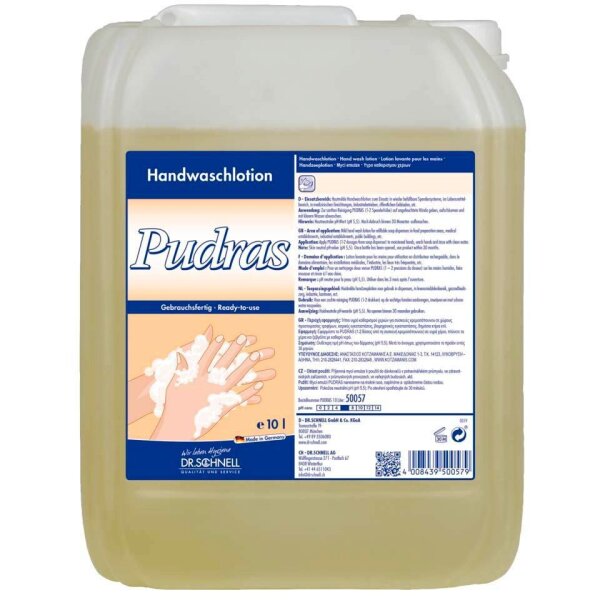 Dr. Schnell PUDRAS Flüssigseife 10 l, 1 St.