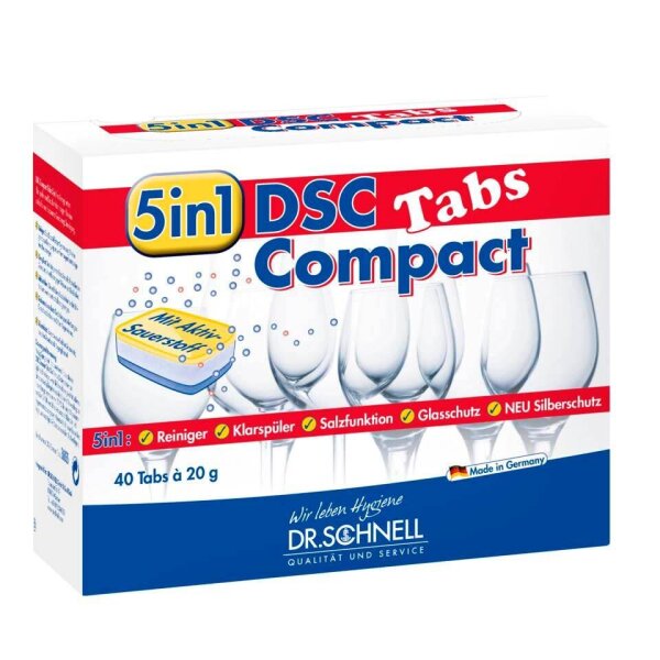 Dr. Schnell DSC COMPACT Spülmaschinentabs, 1 St.