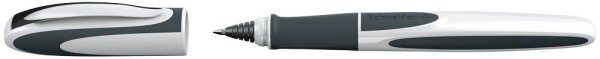 Schneider Ray Tintenroller weiß/hellgrau 0,5 mm, Schreibfarbe: blau, 1 St.