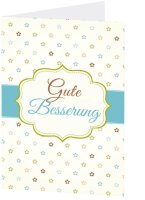 LUMA Genesungskarte Gute Besserung LU1394 DIN B6, 1 St.