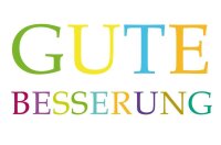 LUMA Genesungskarte Gute Besserung LU773 DIN B6, 1 St.