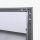 Showdown® Displays LED-Leuchtrahmen silber 2x DIN A4 50,5 x 2,3 x 47,7 cm, 1 St.