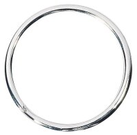WEDO Schlüsselring silber, 100 St.