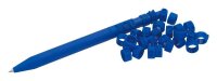 WEDO Kugelschreiber LetterPen PUZZLE blau, Schreibfarbe:...