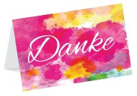 LUMA Dankeskarte Farben LU1855 DIN B6, 1 St.