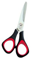 WEDO Papierschere schwarz-rot 15,5 cm