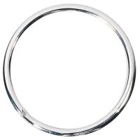 WEDO Schlüsselring silber, 100 St.