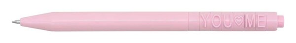 WEDO Kugelschreiber LetterPen PUZZLE rosa, Schreibfarbe: blau, 2 St.