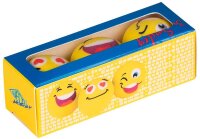 WEDO Radiergummi Smilie gelb, 3 St.