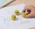 WEDO Radiergummi Smilie gelb, 3 St.