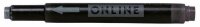 ONLINE® Tintenpatronen für Füller 17306/12 schwarz, 5 St.