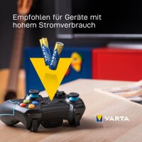 VARTA Batterien LONGLIFE Power Alkali-Mangan Micro AAA 1,5 V, 10 St.