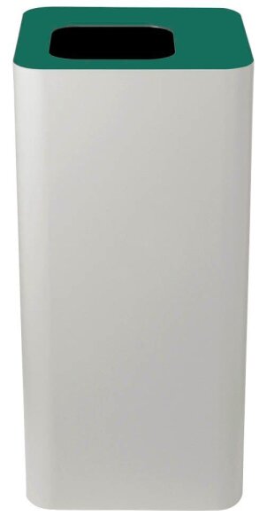 TKG Pure Mülleimer 100,0 l weiß, grün, 1 St.