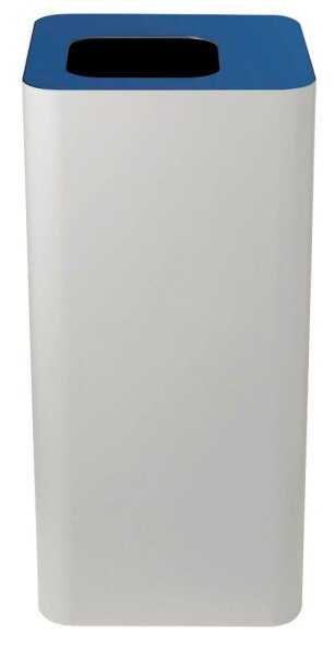 TKG Pure Mülleimer 100,0 l weiß, blau, 1 St.