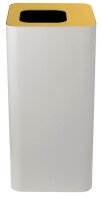 TKG Pure Mülleimer 100,0 l weiß, gelb, 1 St.