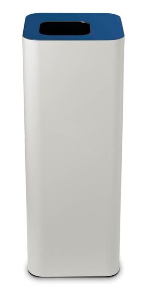 TKG Pure Mülleimer 60,0 l weiß, blau, 1 St.