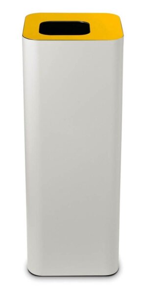 TKG Pure Mülleimer 60,0 l weiß, gelb, 1 St.