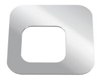 TKG Pure Mülleimer 60,0 l weiß, silber, 1 St.