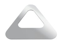TKG Pure Mülleimer 60,0 l weiß, silber, 1 St.