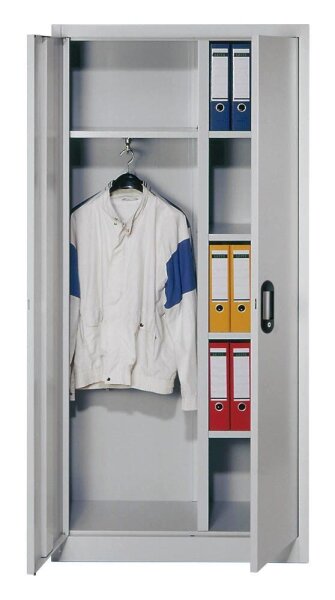 CP Stahlschrank C 2000 Acurado 9260-30 S10098 lichtgrau 4 Fachböden 93,0 x 40,0 x 195,0 cm, aufgebaut, 1 St.