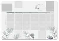 SIGEL Schreibtischunterlage DESIGN khaki/weiß...