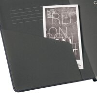 SIGEL Notizbuch Conceptum® ca. DIN A5 kariert, grey metallic Hardcover 194 Seiten, 1 St.