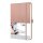SIGEL Notizbuch CONCEPTUM ca. DIN A5 liniert, rose metallic Hardcover 194 Seiten, 1 St.