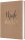 SIGEL Notizbuch JOLIE Pure Positivity ca. DIN A5 liniert, braun/schwarz/gold Hardcover 192 Seiten, 1 St.
