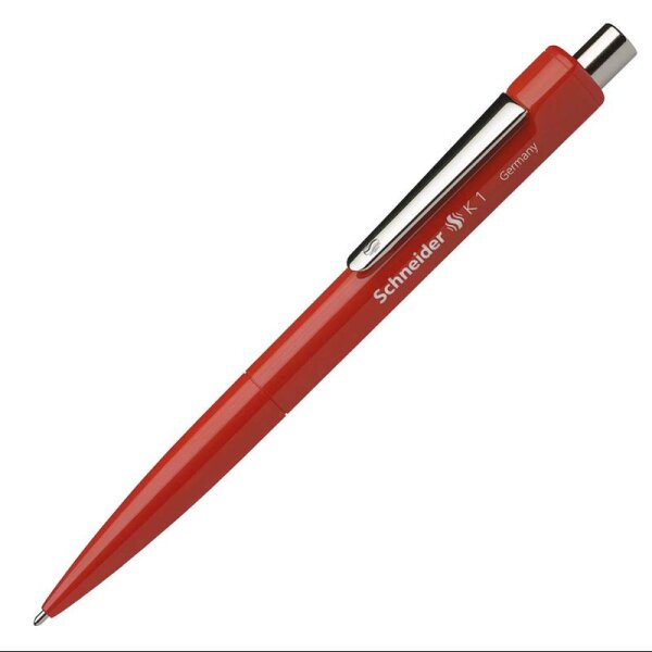 Schneider Kugelschreiber K1 rot, Schreibfarbe: rot, 1 St.
