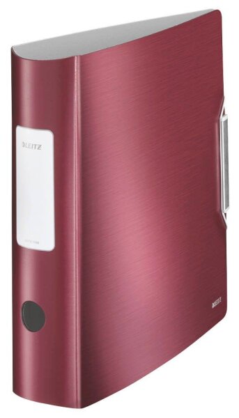 LEITZ Active Style 1108 Ordner granat rot Kunststoff 8,2 cm DIN A4, 1 St.