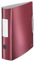 LEITZ Active Style 1108 Ordner granat rot Kunststoff 8,2...